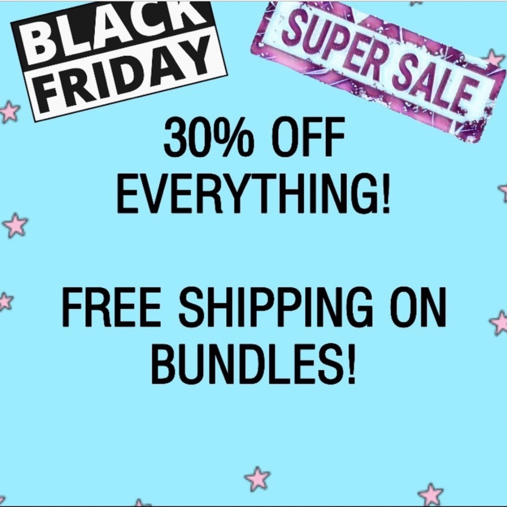 BLACK FRIDAY SALE